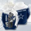 Dallas Cowboys Custom Sport All Over Print Hoodie 3D 4 0