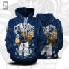 Dallas Cowboys Football 3D Hoodie 0