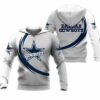 Dallas Cowboys Hoodie Curve Graphic Gifts for Fans 0