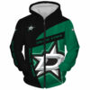 Dallas Stars Hoodie 3D Zip Hoodie Gift for Fans 0