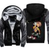 Demon Slayer Fleece Jacket Tanjiro Inosuke Zenitsu Jacket Hoodie 3D 0