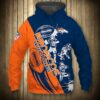 Denver Broncos Hoodie 3D Cartoon Player Cute Zip Hoodie 0