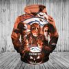 Denver Broncos Hoodie 3D Horror Night Halloween Pullover Nfl 0