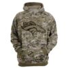 Denver Broncos Hoodie Army Graphic Zip Hoodie Pullover Gift for Fans 0