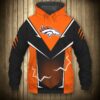 Denver Broncos Hoodie Lightning Graphic Gifts for Fans 0