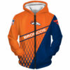 Denver Broncos Zip Hoodie Zip Hoodie Gift for Fan 0
