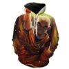 Destro Disk Krillin Dragon Ball Zs Hoodie 3D 0