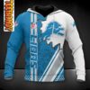 Detroit Lions 3D Football NFL Hoodie Detroit Lions 3D Football NFL Hoodie 0