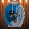 Detroit Lions Hoodie Ultra Death Graphic Gift for Halloween 0