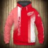 Detroit Red Wings Hoodie 3D Cute Design Pullover Nhl 0