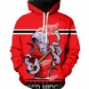Detroit Red Wings Hoodie 3D UltraCool Long Sleeve Gift for Fans 0