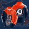 Detroit Tigers Custom Sport All Over Print Hoodie 3D 0