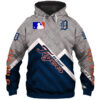 Detroit Tigers Hoodie 3D Baseball Zip Hoodie for Fan MLB 0