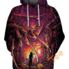 Devils Claws Freddy Krueger Hoodie 3D 0