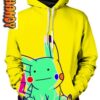 Ditto Pikachu Unisex 3D Hoodie Ditto Pikachu Unisex 3D Hoodie 0