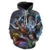 Dragon Ball All Characters Epic Dbz Hoodie 3D 0