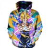 Dragon Ball Anime Harajuku 3D Hoodie Zipper Hoodie 0
