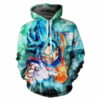 Dragon Ball Anime Powerful Hoode 3D Hoodie Zipper Hoodie 0