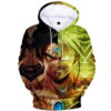 Dragon Ball Anime Series Saiyan Goku 3D Hoodie Zipper Hoodie 0