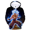 Dragon Ball Anime Series Super Saiyan 3D Hoodie Zipper Hoodie 0