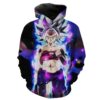 Dragon Ball Super Caulifla Ultra Instinct Caulifla Hoodie 3D 0