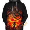 Dragon Shenron With Goku Hoodie 3D Dragon Shenron With Goku Hoodie 3D 0