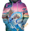 Dragonair On The Water Hoodie 3D 0