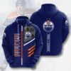 Edmonton Oilers Custom Hoodie 3D 0