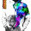 Einstein Puffs 3D Hoodie 0