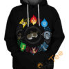 Elemental Circle Pokemon Hoodie 3D 0