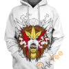 Entei Wake Up Pokemon Hoodie 3D 0