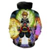Epic Sora Kingdom Hearts Hoodie 3D 0