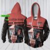 Essendon Football Club Afl Skull Custom 3D All Over Print Hoodie Essendon Football Club AFL Skull Custom 3D All Over Print Hoodie 1