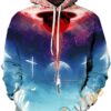 Evangelion Print Cosplay With Front Pocket Sport All Over Print Hoodie 3D Evangelion Print Cosplay With Front Pocket Sport All Over Print Hoodie 3D 0