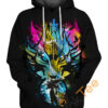 Ex Soldier Cloud Strife Hoodie 3D Ex Soldier Cloud Strife Hoodie 3D 0