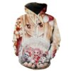 Fairy Tail Merry Christmas Lucy Anime Christmas Hoodie 3D 0