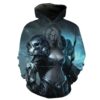 Female Lich King Arthas World Of Warcraft Hoodie 3D Female Lich King Arthas World Of Warcraft Hoodie 3D 0