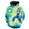 Final Kamehameha Vegito Blue Vegetto Dragon Ball Super Hoodie 3D 0