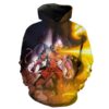 Firebending Aang Avatar The Last Airbender Avatar State Hoodie 3D 0