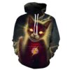 Flash Superhero Cat Crossover Animal Hoodie 3D Flash Superhero Cat Crossover Animal Hoodie 3D 0