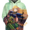 Floral Armor Hoodie 3D 0