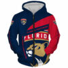 Florida Panthers Hoodie 3D Zip Hoodie Gift for Fans 0