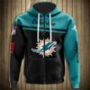 Football Teams Hoodie Shirt Limited Edition Miami Dolphins 3D Zipper Hoodie Football Teams Hoodie Shirt Limited Edition Miami Dolphins 3D Zipper Hoodie 0
