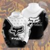 Fox Racing Custom All Over Print Hoodie 3D 0