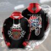 Fox Racing Custom Sport All Over Print Hoodie 3D Fox Racing Custom Sport All Over Print Hoodie 3D 0