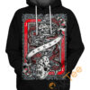 Freddy X Jason Sport All Over Print Hoodie 3D 0