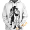 Friends In The War Dragon Ball Hoodie 3D 0