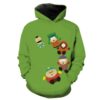 Funny South Park Cartman Stan And Kyle Hoodie 3D 0