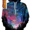 Galactic Valley Unisex 3D Hoodie Galactic Valley Unisex 3D Hoodie 0