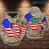 Gators Hoodie 3D Camouflage Mix USA Flag Logo Florida Gators Gift 0